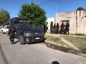 Allanamientos en el b° Nicolás