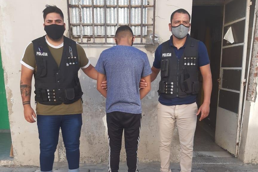 Se entregó el joven