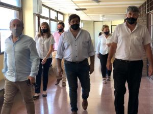 El Director Provincial Gerardo Marchesini