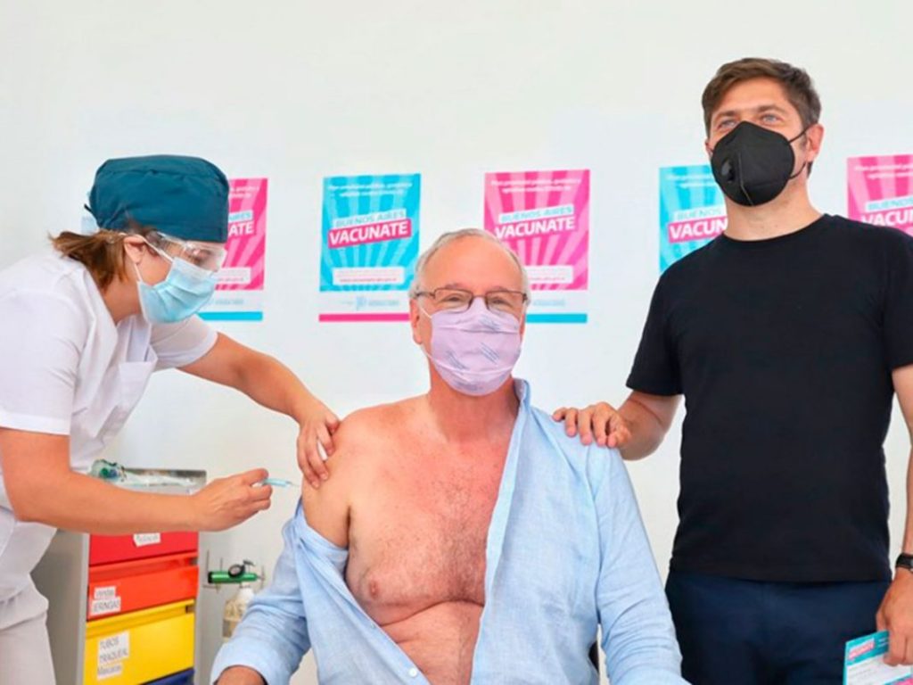 Pasé mi primer día vacunado