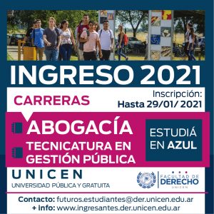 Última semana de inscripción