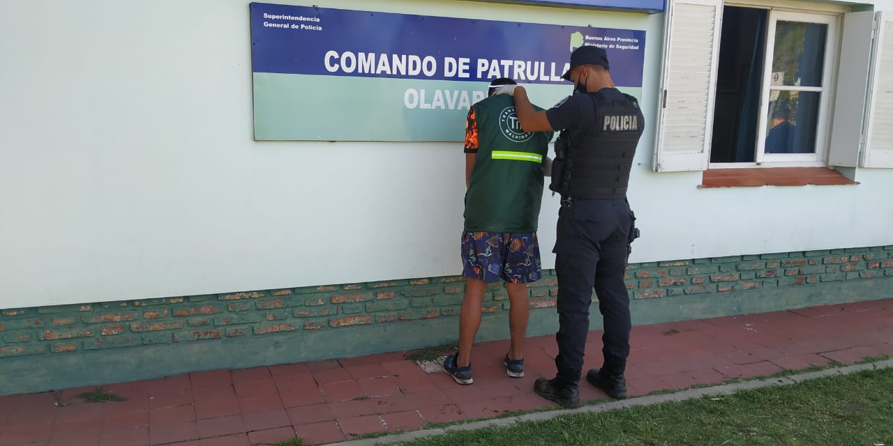 Un joven fue aprehendido