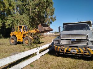 El Municipio realiza trabajos hídricos