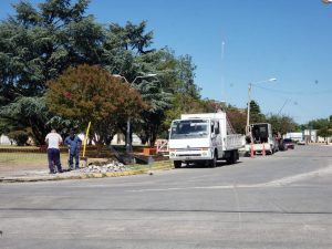 Obras para el tendido