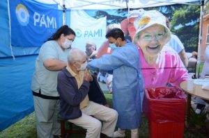 PAMI ya vacunó a 400