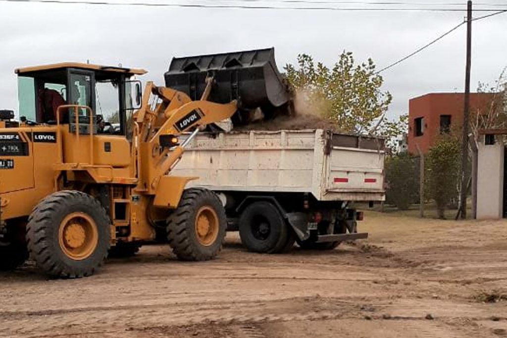 El Municipio continúa trabajando