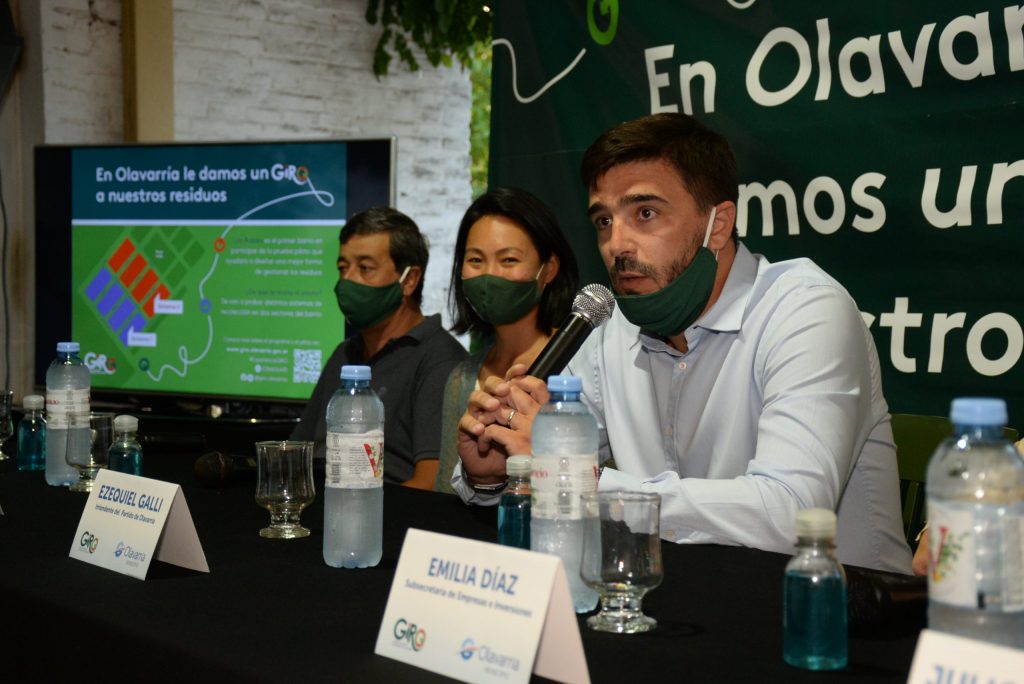 El intendente Ezequiel Galli presentó