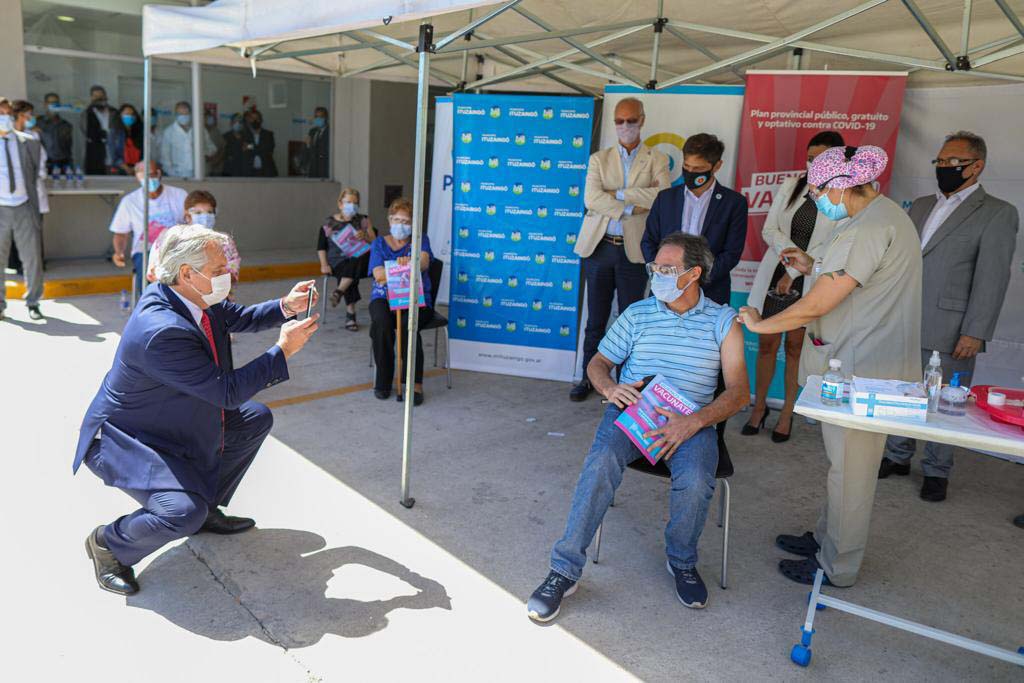 Fernández celebró el millón