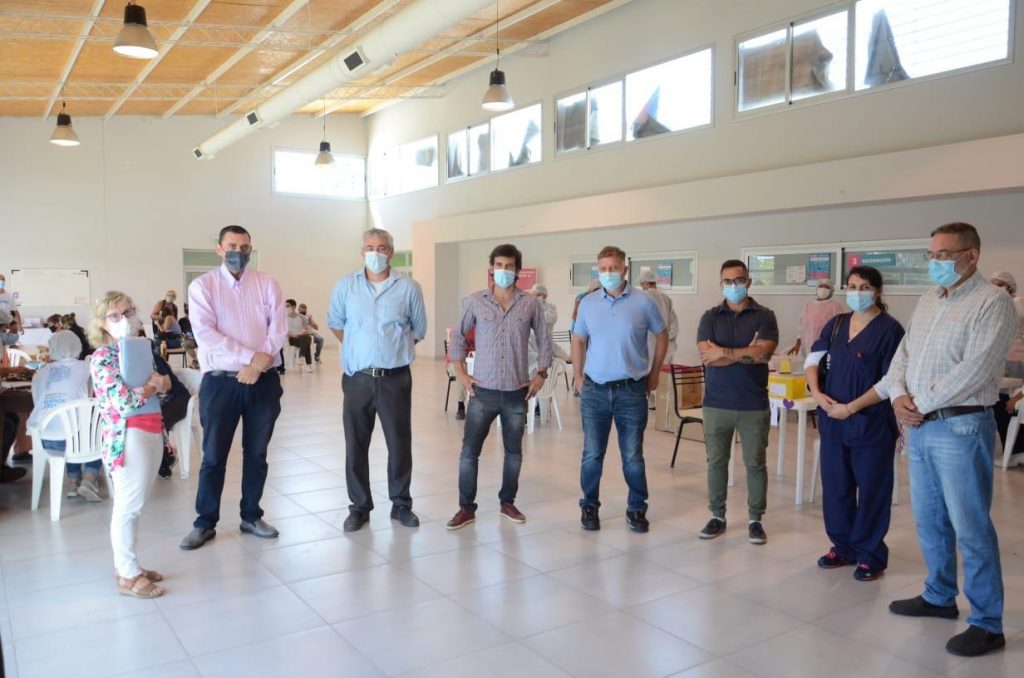 Llegaron 1200 dosis de la