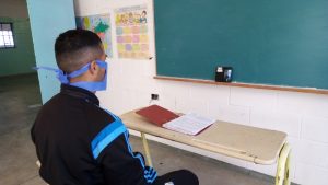Por primera vez