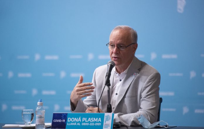 el aumento de los contagios