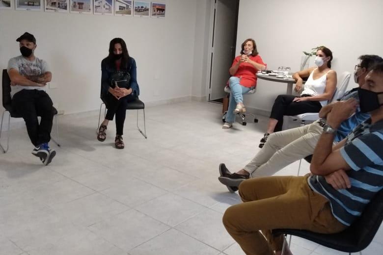 una reunión