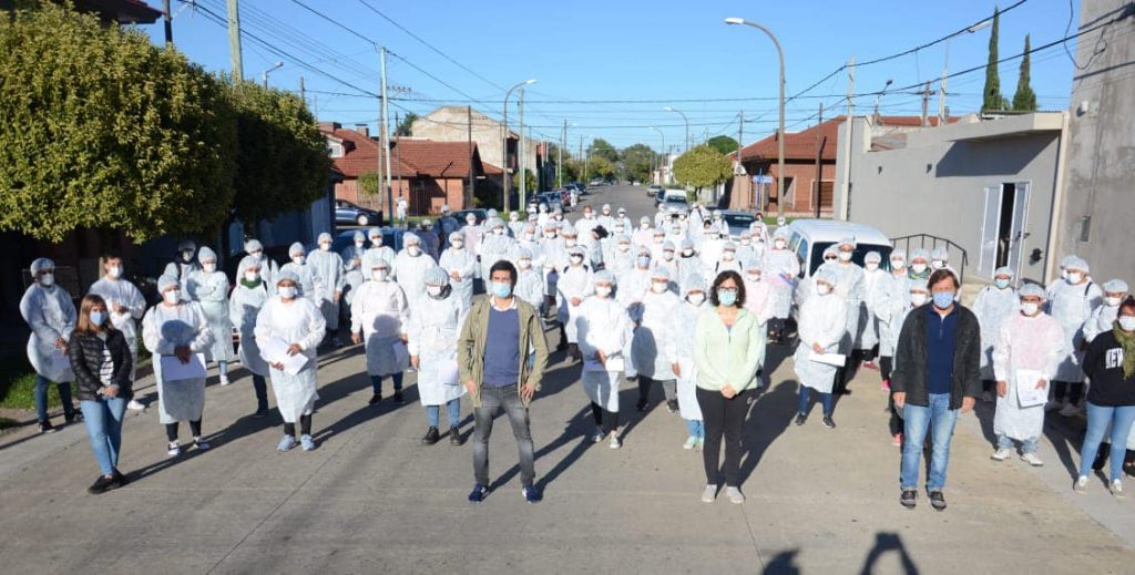 Comenzó el despliegue territorial puerta