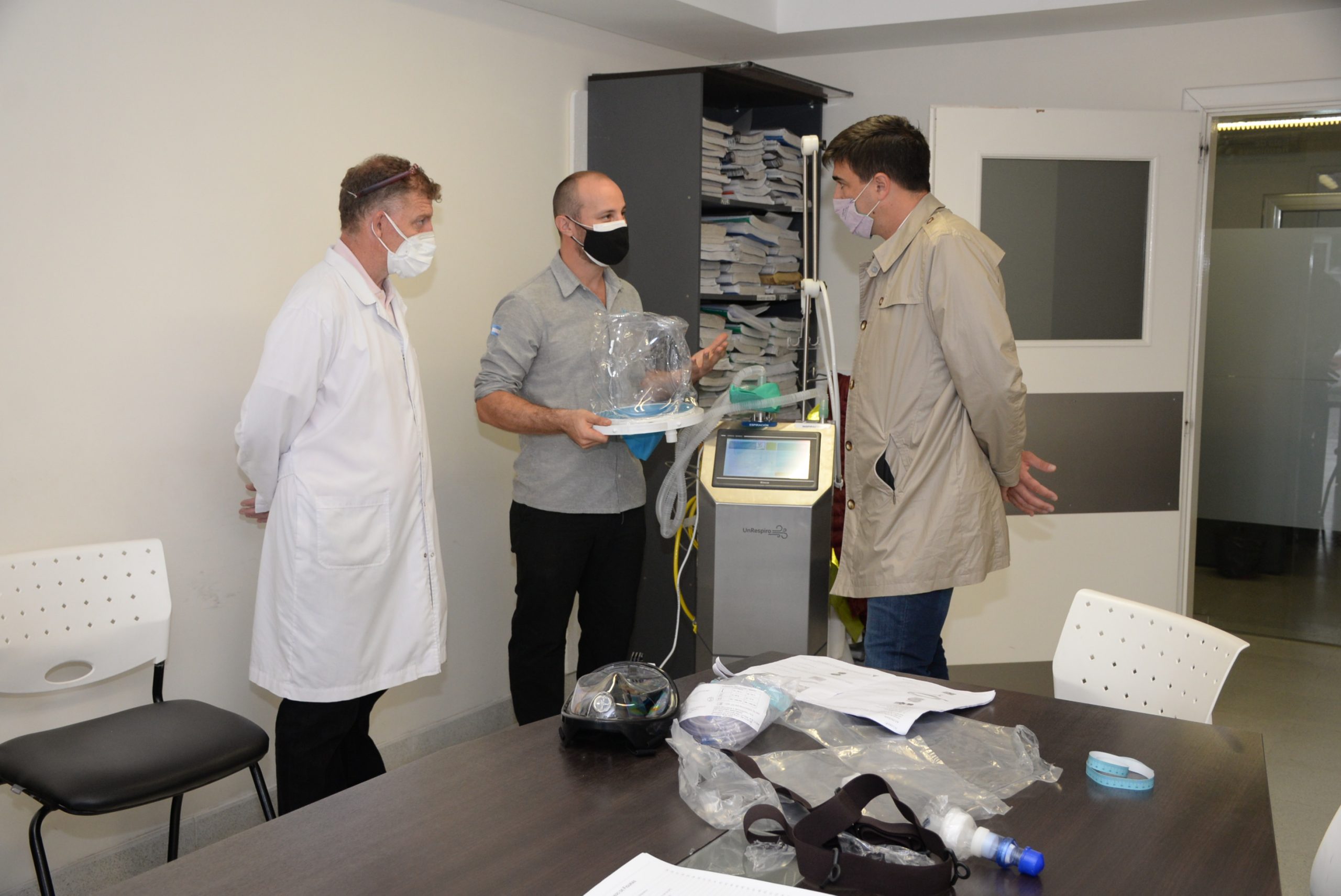 El Intendente recibió equipamiento para