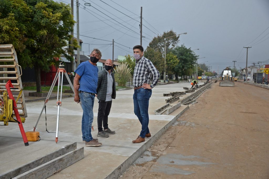 El Intendente recorrió la obra