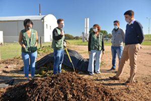 El Intendente visitó las plantas