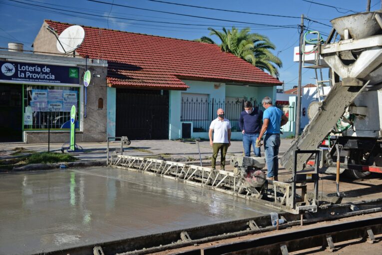 Importante avance en la repavimentación