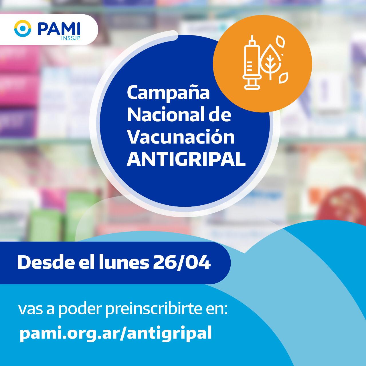 PAMI lanza la preinscripción