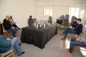 Galli se reunió con representantes