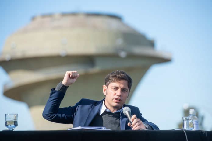 Kicillof anunció obras de agua