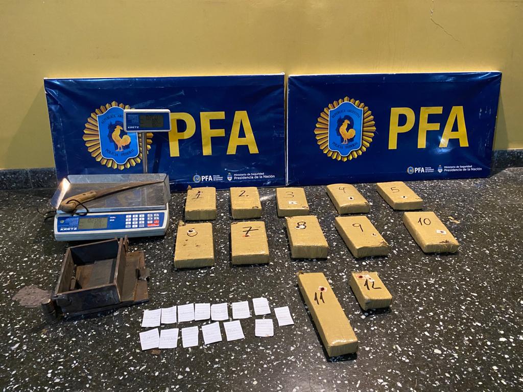 La policía federal detuvo a