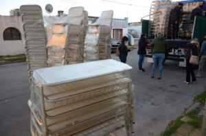 Llegó el mobiliario