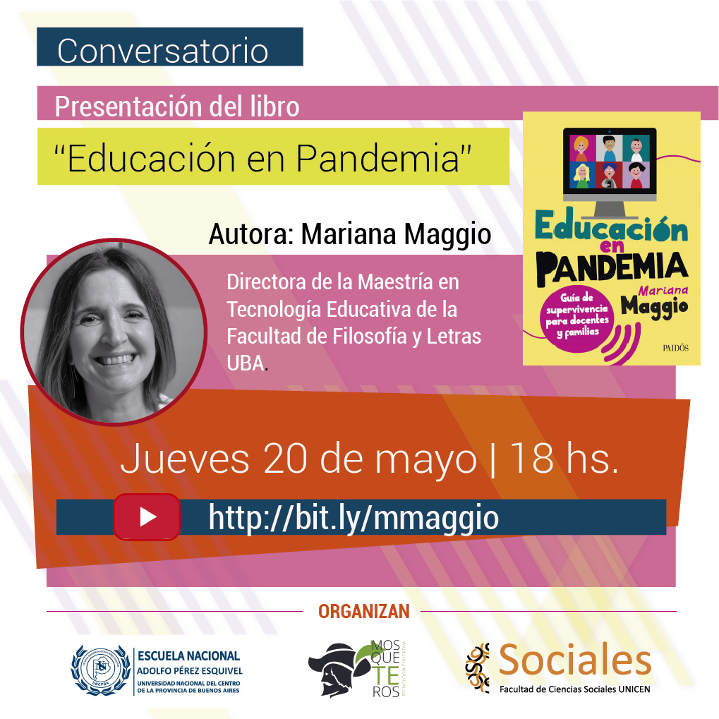 Mariana Maggio presentará el libro