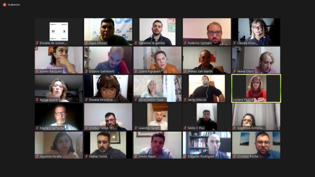 Participación local en capacitación de