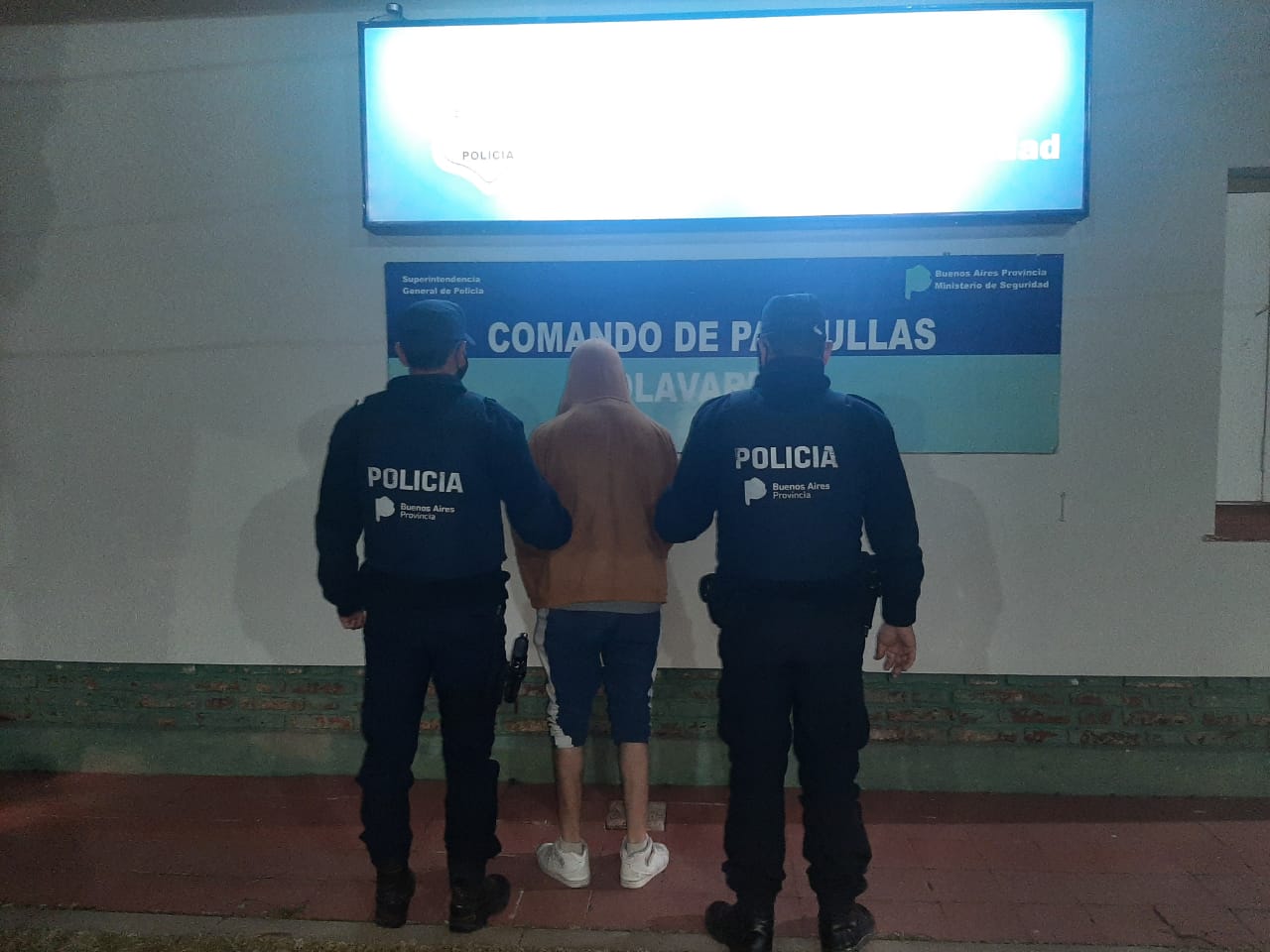Quiso evadir un control policial
