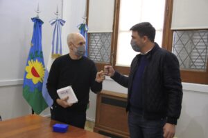 El intendente recibió al jefe de
