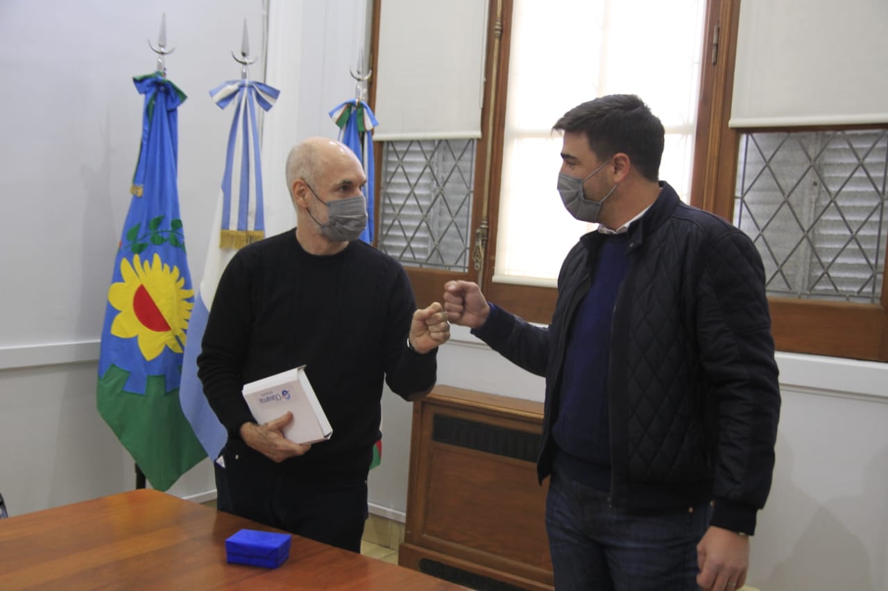 El intendente recibió al jefe de