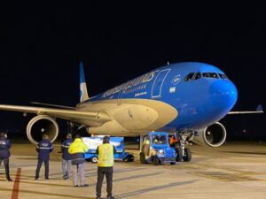 Nuevo vuelo a Moscú