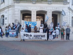 Organizaciones sociales se manifestaron en