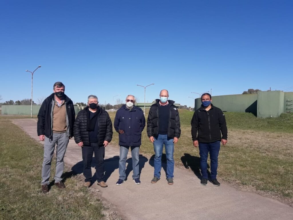 Ignacio Aramburu recorrió las instalaciones