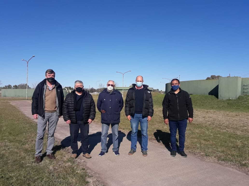 Ignacio Aramburu recorrió las instalaciones