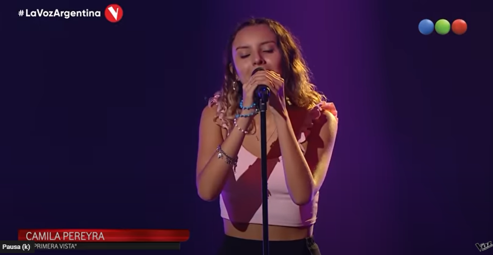 Excelente participación de Camila Pereyra