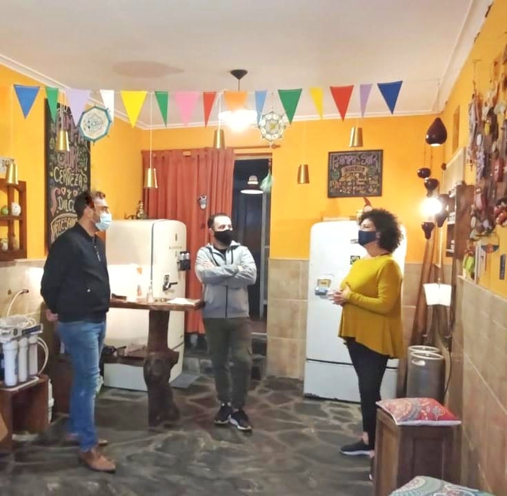 Continúan las visitas a emprendedores