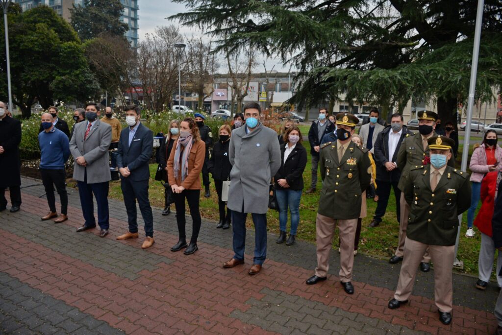 Galli encabezó el acto por