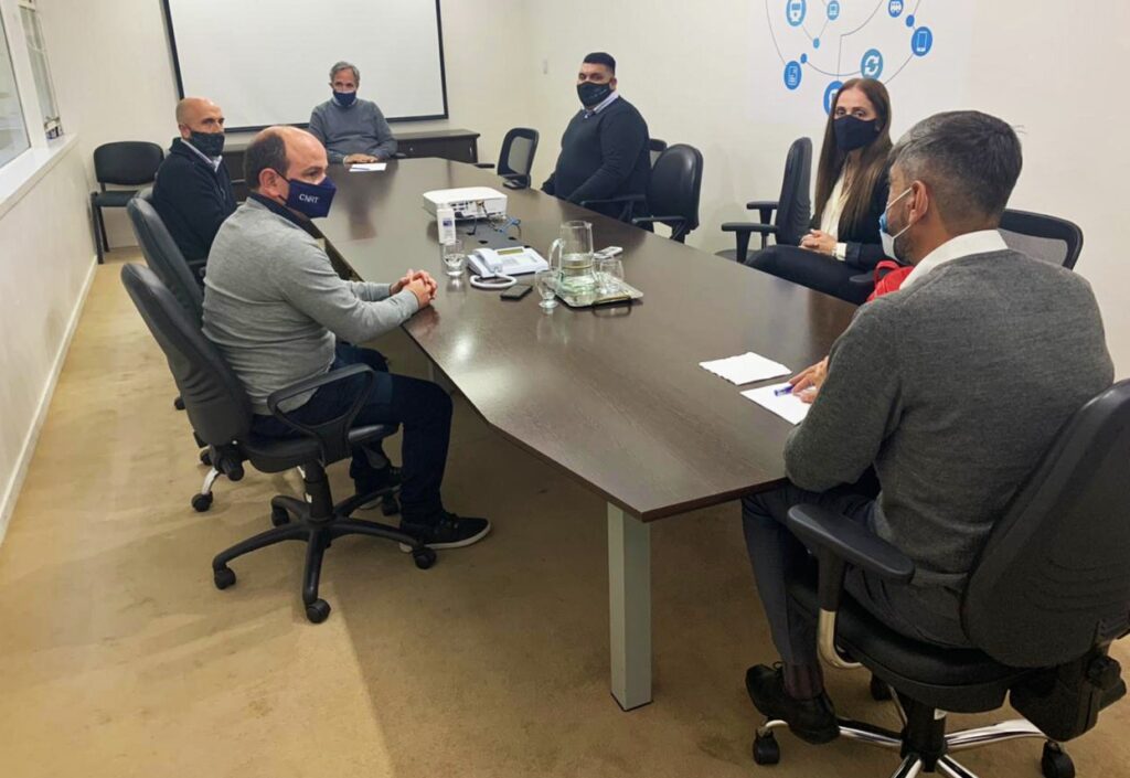 Gastón Sarachu se reunió