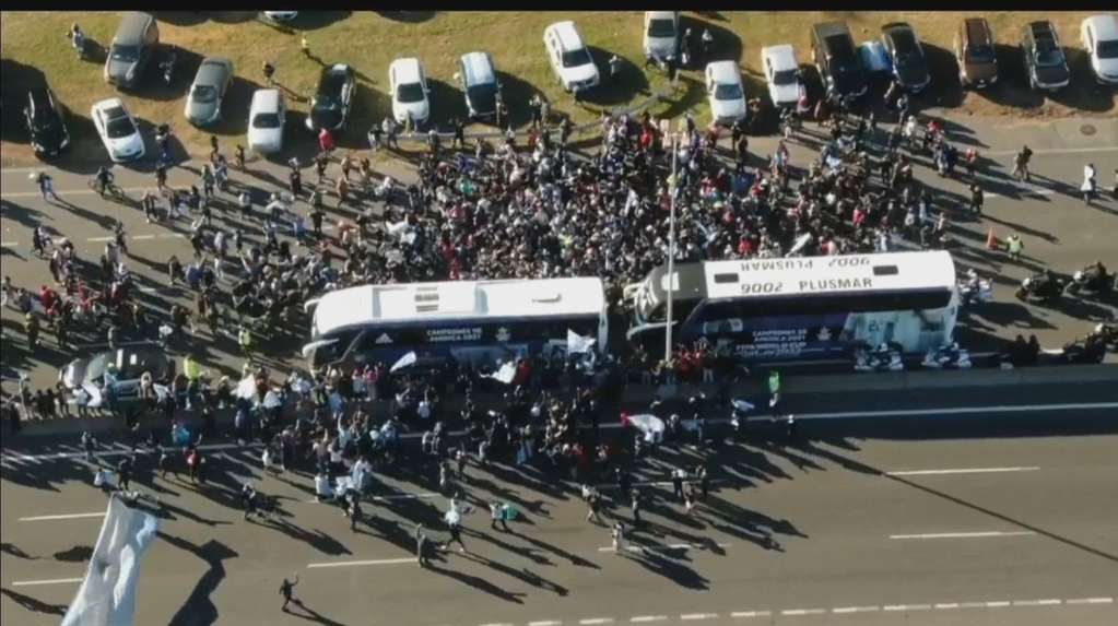 La Selección Argentina fue aclamada