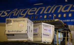 Llegaron 768 mil dosis de