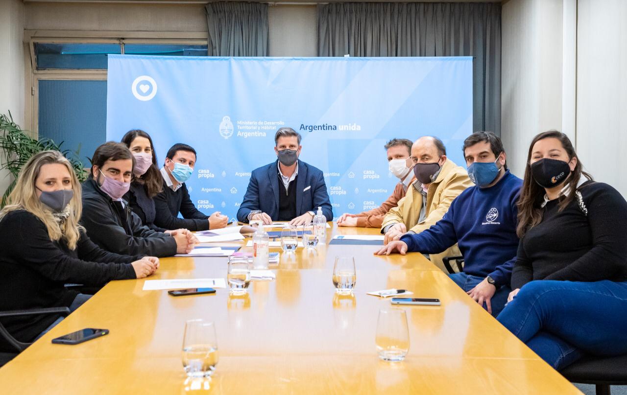 Wesner junto a Luciano Scattolini