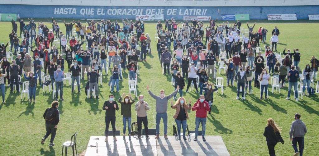 El Frente de Todos realizó