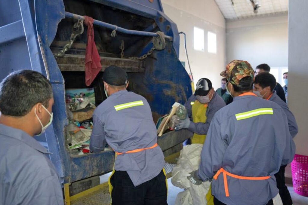 El sistema de recolección es