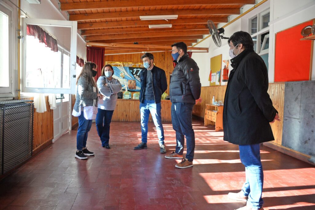 Ezequiel Galli visitó el Hospital