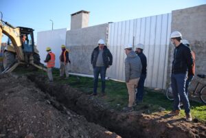 Inicio de obra para las