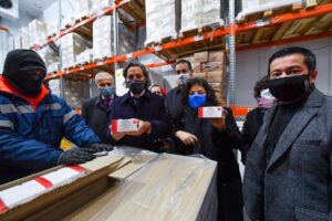 Vizzotti y Cafiero recibieron las