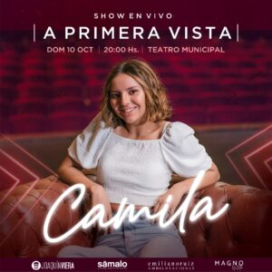 Camila Pereyra presentará su primer