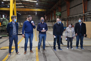 En Olavarría Diego Santilli presentó