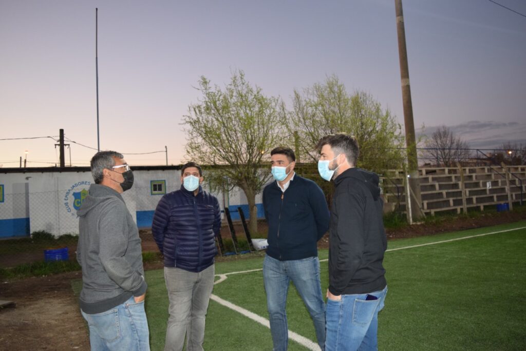Ezequiel Galli visitó el Club